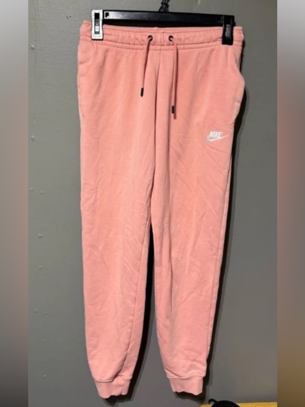 Nike Peach Pink Fleece Joggers
